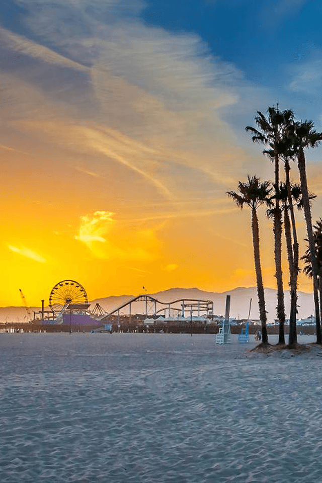 Picture of the Santa Monica Pier